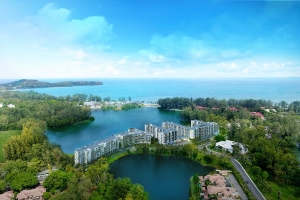 Natural Lagoon view Modern Condominium