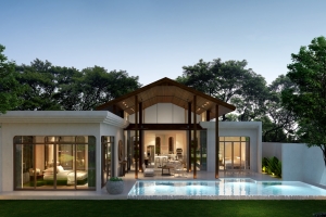 Modern Tropical Pool Villa